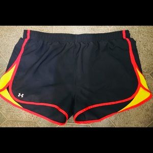 Women's Under Armour Heat Gear Lined Shorts